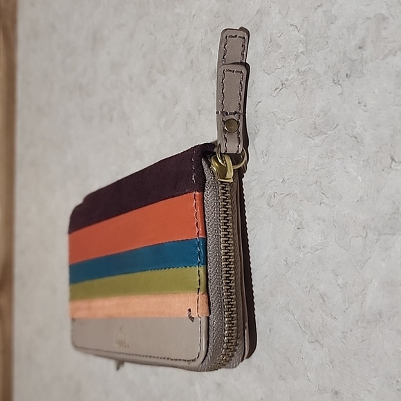 Fossil Color Block Wallet card holder - Picture 5 of 10